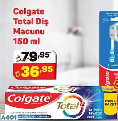 COLGATE TOTAL DİŞ MACUNU COLGATE TOTAL DİŞ MACUNU